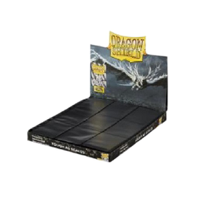 龙盾 丹麦进口 9格 卡页 活页 黑底双面 侧插 防眩光 50页