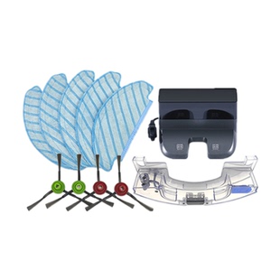 科沃斯扫地机器人地宝T8MAX/AIVI系列尘盒垃圾盒边刷水箱原装配件