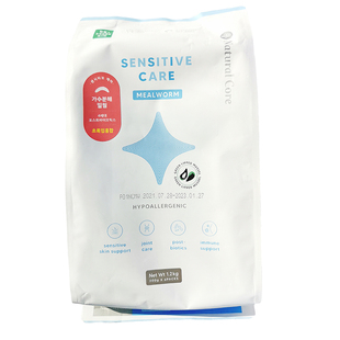 代购韩国Natural Core有机狗粮面包蠕虫和全素食去泪痕小型犬主粮