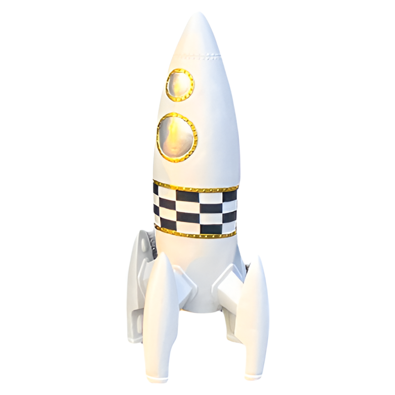 星球商业空间摆件树脂宇航员装饰