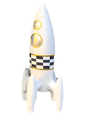 星球商业空间摆件树脂宇航员装饰