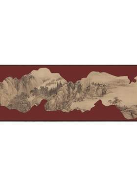 客厅新中式原创山水国画装饰画