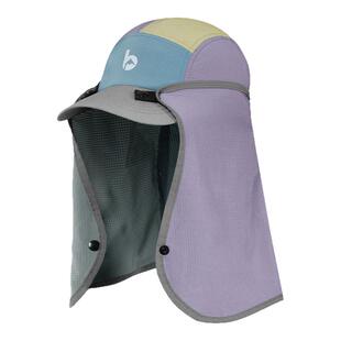 图行客运动防晒披肩帽户外徒步登山防晒帽越野跑步帽遮脖子防晒帽