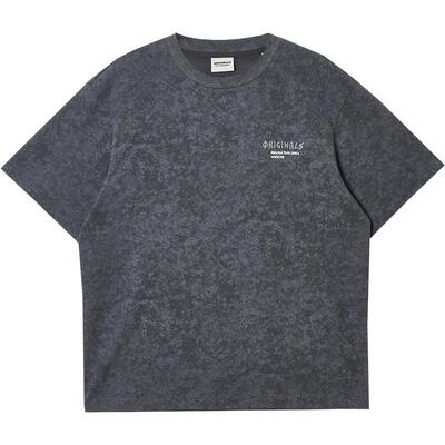 杰克琼斯春夏重磅棉宽松男T恤