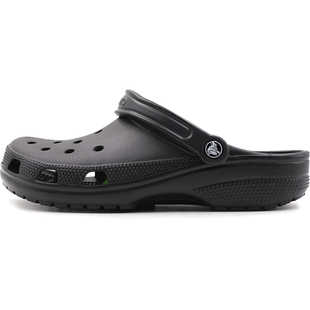 Crocs卡骆驰洞洞鞋男鞋女鞋夏季运动拖鞋卡洛驰黑色凉鞋沙滩鞋男