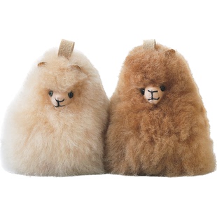 吐吐驼TUI ALPACA羊驼毛挂件秘鲁进口可爱包包挂饰毛绒公仔儿童节