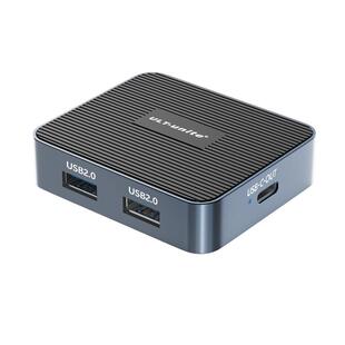 DP转TypeC转换器母口带供电高清台式macmini主机外接AR眼镜便携屏显示器VR接头笔记本扩展坞手写板数位屏触控