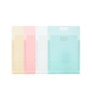 日本KOKUYO国誉学生科目分类文件袋 学科文件夹 透明塑料A3试卷收纳袋书包收纳A4分科目文件夹一年级学习用品