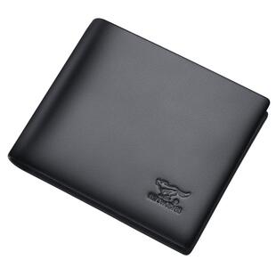 七匹狼钱包男款真皮2026新款简约高档皮夹子多卡位头层软牛皮卡包