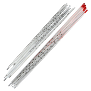 家用室内农工业养殖大棚温度计煤油实验红水玻璃棒式温度计水温计