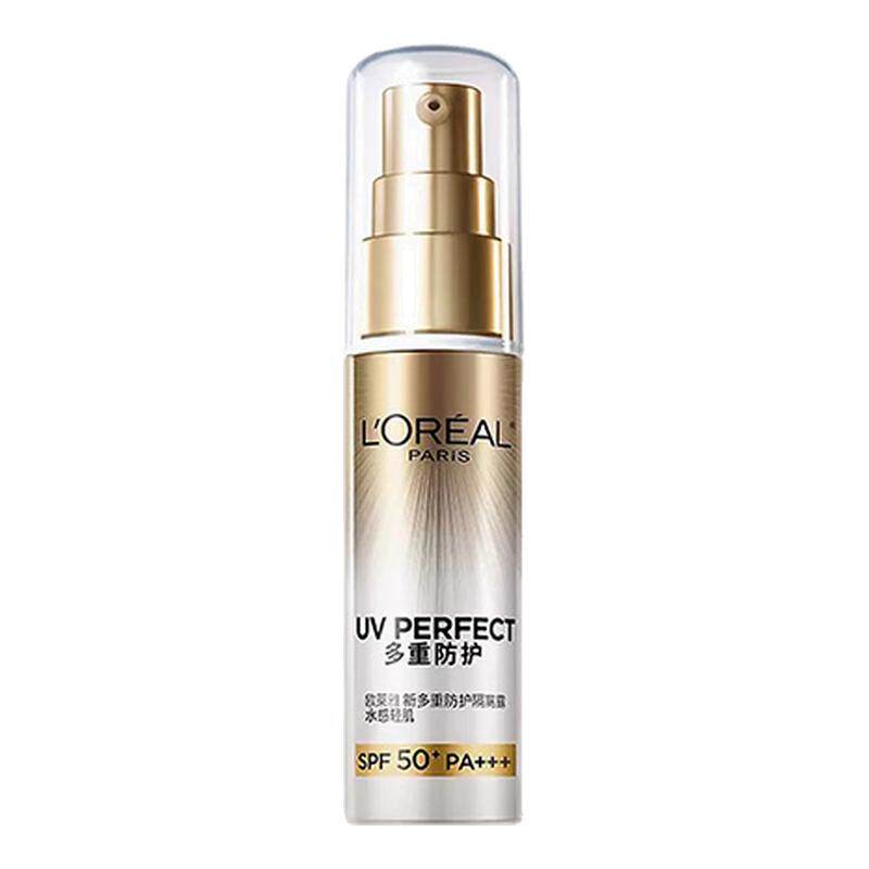 欧莱雅小银管防晒30ml送等量