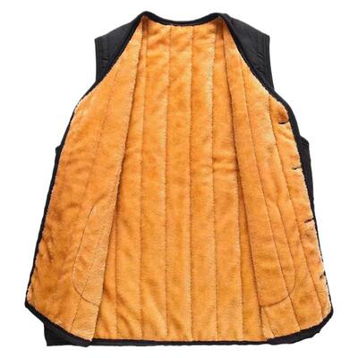 服装纸样裁剪图中老年马甲样板