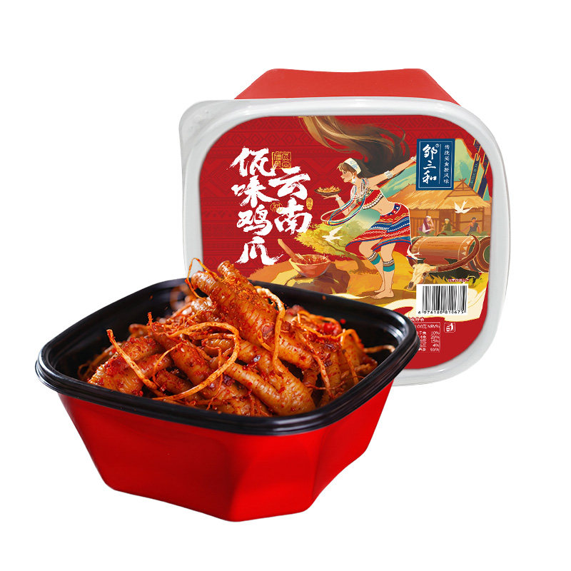 邹三和云南佤味香辣苤菜根鸡爪