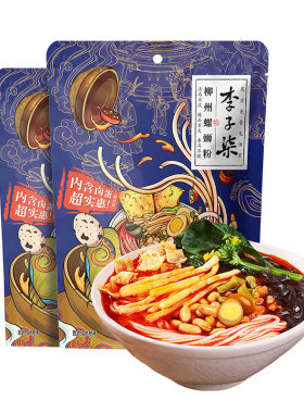 李子柒爆椒螺蛳粉256g*2袋