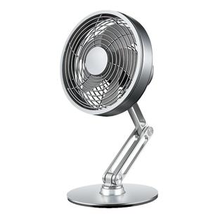 德国mave桌面金属小风扇静音可折叠支架usb可充电小型迷你台式办公室卧室便携式空气循环扇mros摩斯2025新款