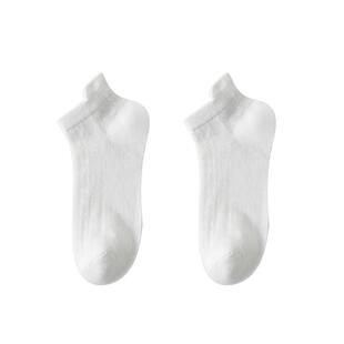 袜子女夏季薄款网眼袜透气短袜浅口袜女士夏天白色船袜防滑不掉跟