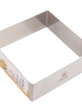 三能烘焙模具四方圈4 6 8 10 12 14寸正方形加高慕斯圈蛋糕切模