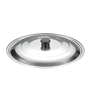 锅盖不锈钢盖圆形加厚家用商用炒锅盖子特大号铁锅盖缸盖水桶盖子