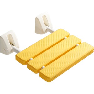 折叠壁椅过道椅淋浴凳换鞋墙椅浴室凳折叠椅安全壁凳小凳子洗澡凳