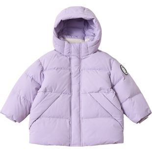 儿童羽绒服中长款2025冬季新款小中大男童羽绒服女童加厚亲子4091