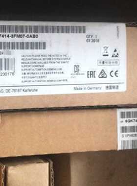 议价6ES7414-3FM07-0AB0 S7-400CPU414F-3 PN/DP 6ES7 414-3FM07-