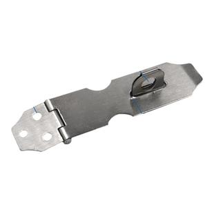 不锈钢门鼻子门搭扣门扣密码锁挂锁防锈防撬锁长梁电镀叶片锁扣