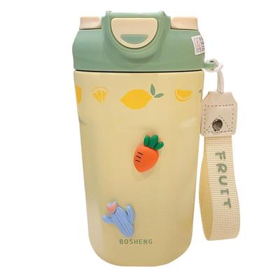 铂盛双饮保温杯316不锈钢食品级