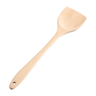 竹匠榉木锅铲家用木铲不粘锅专用木质耐高温木头勺子长柄炒菜铲子