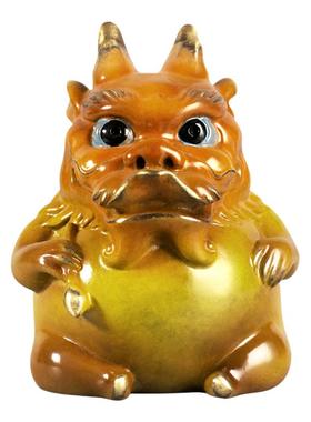 铜艺世家全铜龙九子负屃桌面摆件