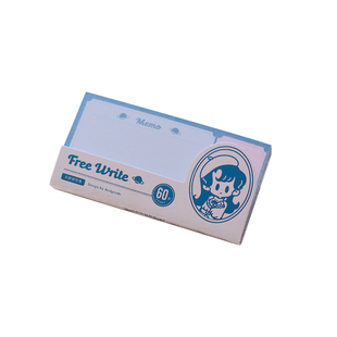 安和露丝生活日常双面便签簿无胶可撕无粘性可爱女孩手账留言60张