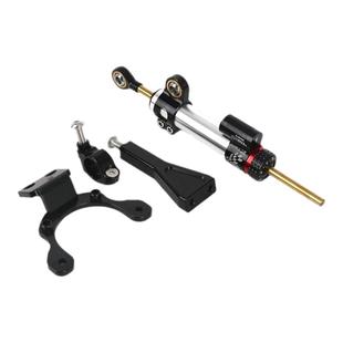 适用摩托车川崎Z900改装专用钛尺方向阻尼器 防甩头 无损安装配件