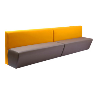 早教中心幼儿园定制卡座沙发家长等候休息区长椅窄诊所美发店铺用