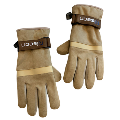 麂皮绒手套女士冬季新款骑行防风