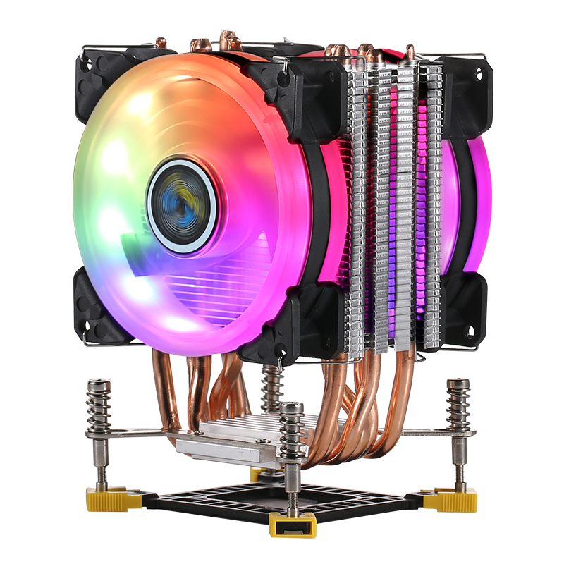 兰硕6铜管CPU散热器2011服务器主板 X99 X79 1700台式CPU风扇静音