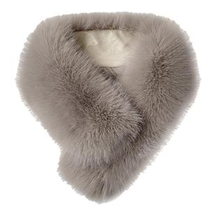 韩版仿狐狸毛围脖毛领子山河恋同款围巾加厚保暖仿皮草围脖秋冬女