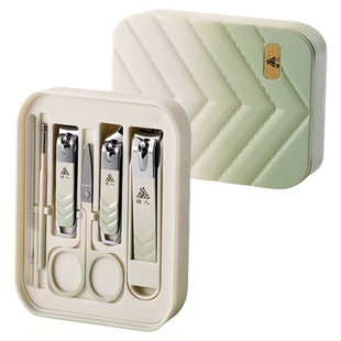 强人2026新款指甲刀套装便携指甲剪剪刀修指甲工具女士家用指甲钳