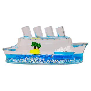 送朋友生日礼物纪念品友谊永不翻船入油流沙激励男生书桌面摆件