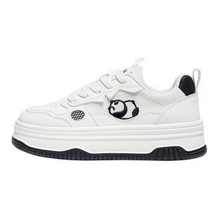 森马女鞋2025新款冬季加绒小白鞋女爆款休闲运动鞋子女款厚底板鞋