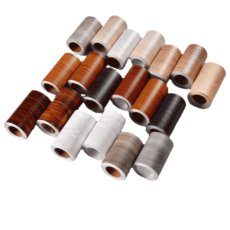 自粘门框贴门套包边窗边框装饰防水原木纹贴纸家具修补踢脚线腰线