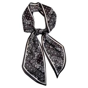 懒人丝巾小长条明星同款百搭西装衬衫围脖丝巾围巾护颈