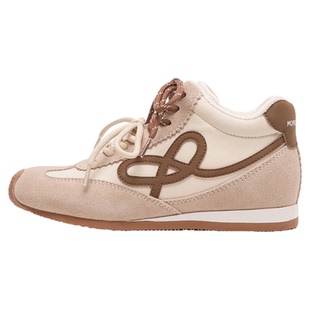 星期六加绒德训鞋女2025新款内增高女鞋保暖棉鞋配裙子小白鞋增高