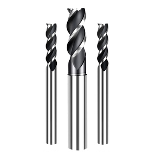 超硬白钢直柄立铣刀高速钢西南洗刀铝合金数控机床金属铁专用三刃