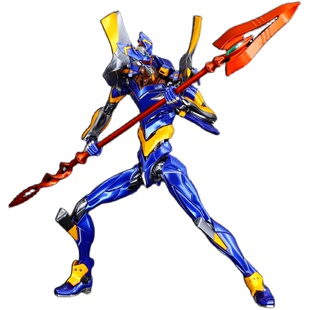 千手万代金属色RG 6 六号机 渚薰黑色 EVA新世纪福音战士拼装模型