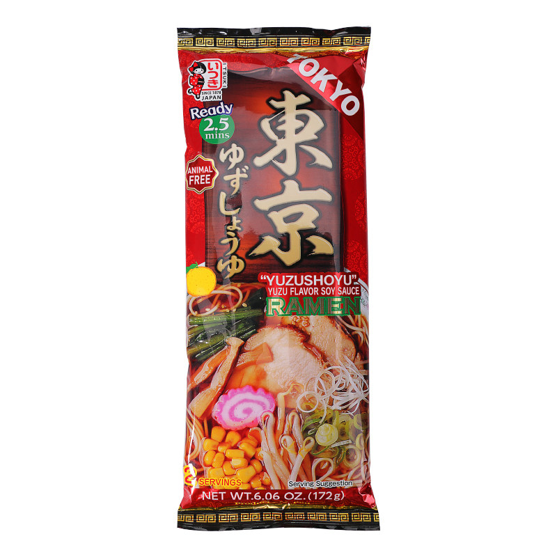 日本进口五木东京酱油味速食拉面