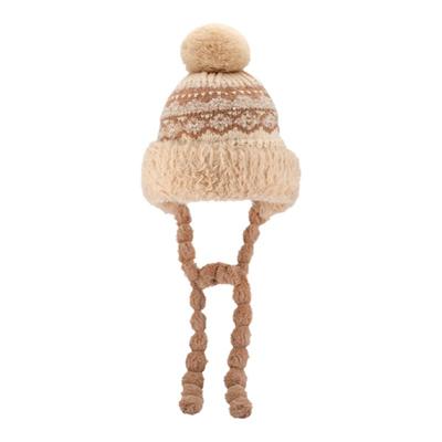 AJIDOU阿吉豆帽子女款针织毛线帽