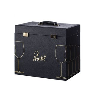 奥地利进口 RIEDEL黑领结勃艮第波尔多红葡萄酒杯6色礼盒套装欧式