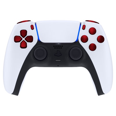 eXtremeRate易极改 PS5标准版手柄全套替换按键套装DS5手柄按键DIY改装适配索尼PS5手柄型号BDM030/040/050