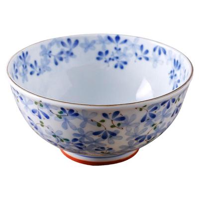 小鹿田烧日本进口釉下彩饭碗