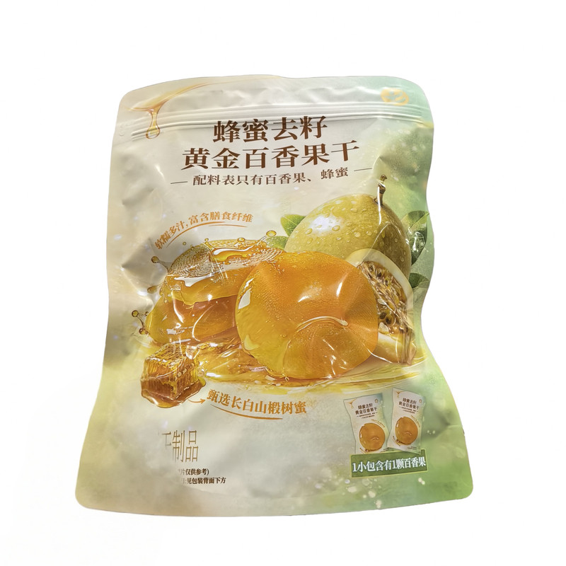 中宝蜂蜜去籽黄金百香果干500g