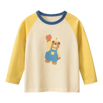 27home纯棉品牌长袖打底衫卡通